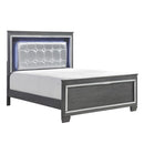 Allura (3)California King Bed, LED Lighting - Furniture Now (CA)