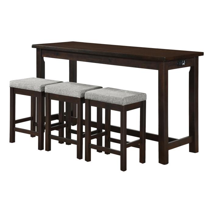 5713ES - 4-Piece Pack Counter Height Set - Furniture Now (CA)