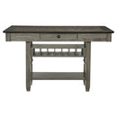 Granby Counter Height Dining Table in Coffee and Antique Gray 5627GY-36