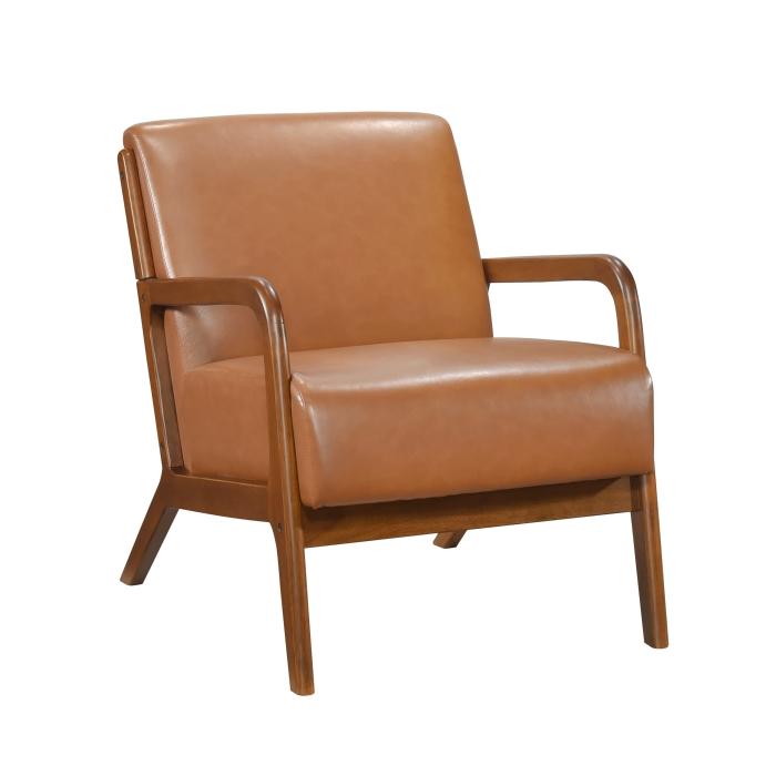 1247BRW-1-Seating Accent Chair - Furniture Now (CA)