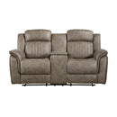 9479SDB-2 - Double Reclining Love Seat with Center Console - Furniture Now (CA)