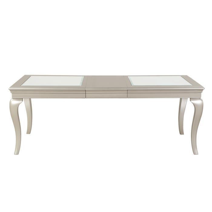 Crawford Dining Table in Silver 5546-84 - Furniture Now (CA)