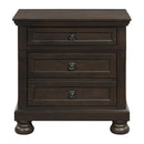 Begonia Nightstand in Gray 1718GY-4 - Furniture Now (CA)