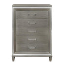 Tamsin Chest in Silver Grey Metallic 1616-9