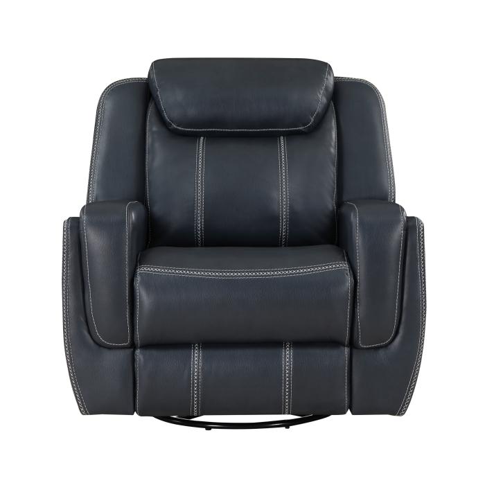 8516BU-1 - Swivel Glider Reclining Chair - Furniture Now (CA)
