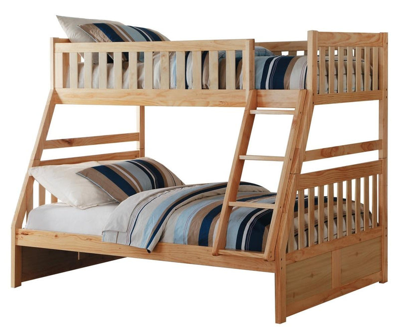 Bartly Twin/Full Bunk Bed in Natural B2043TF-1 - Furniture Now (CA)
