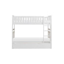 B2053W-1R - (4) Twin/Twin Bunk Bed with Twin Trundle - Furniture Now (CA)