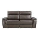8259RFDB-2PWH - (2)Power Double Reclining Love Seat with Power Headrests - Furniture Now (CA)