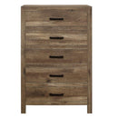 Mandan 5 Drawer Chest in Weathered Pine 1910-9