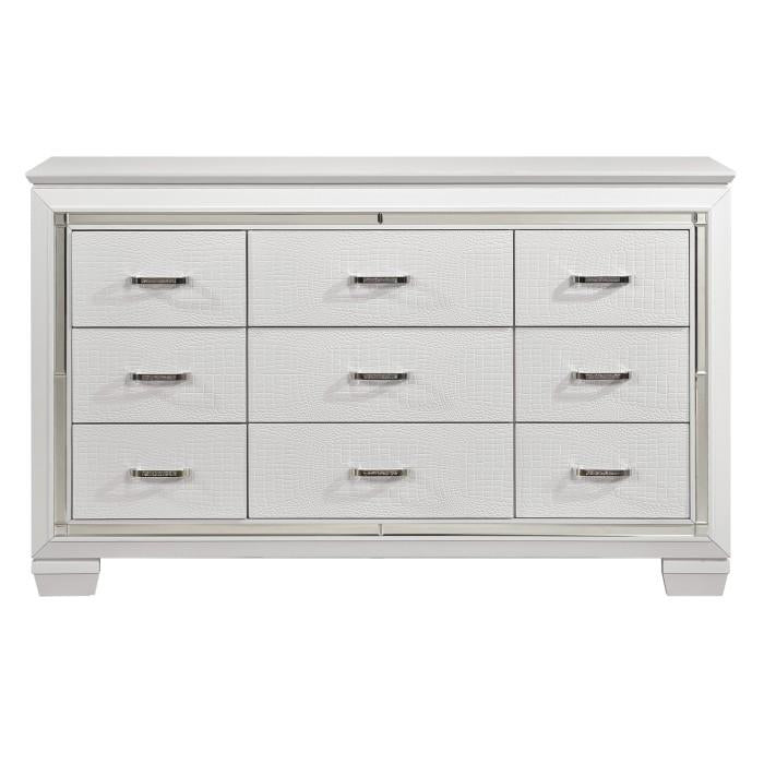 Allura Dresser in White 1916W-5 - Furniture Now (CA)