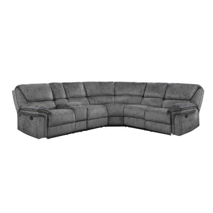 991332LCN2R - (3)3-Piece Reclining Sectional with Left Console - Furniture Now (CA)