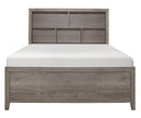 Woodrow Full Platform Bed in Gray 2042NBF-1