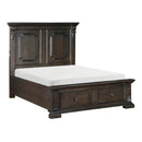 Cornwall (3) Eastern King Platform Bed with Footboard Storage - Furniture Now (CA)