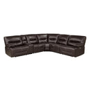 9579BRW6LRRRPW - (6)6-Piece Power Reclining Sectional - Furniture Now (CA)