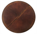 Deryn Park Round Dining Table in Dark Cherry 2243-76 - Furniture Now (CA)