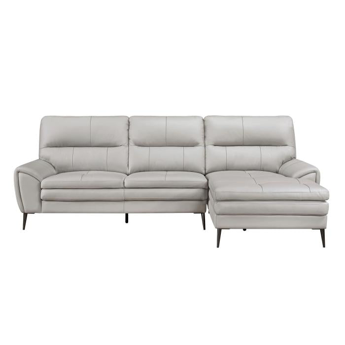 8577GYSC - (2)2-Piece Sectional with Right Chaise - Furniture Now (CA)