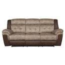 Chai Relcining Sofa in 2 Tones