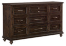 Cardona Dresser in Driftwood Charcoal 1689-5 - Furniture Now (CA)