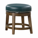5681GEN-18 - Round Swivel Stool, Green - Furniture Now (CA)