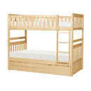 B2043-1R - (4) Twin/Twin Bunk Bed with Twin Trundle - Furniture Now (CA)