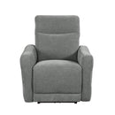 Edition Power Lay Flat Reclining Chair in Dove Grey 9804DV-1PWH
