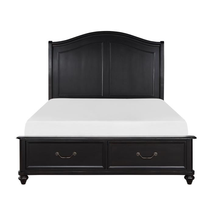 Herman (3) California King Platform Bed with Footboard Storage - Furniture Now (CA)