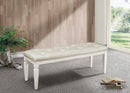 Allura Bed Bench in White 1916W-FBH - Furniture Now (CA)