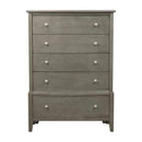 Cotterill 5 Drawer Chest in Gray 1730GY-9 - Furniture Now (CA)