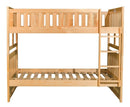 Bartly Full/Full Bunk Bed in Natural B2043FF-1 - Furniture Now (CA)