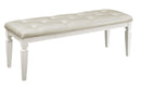 Allura Bed Bench in White 1916W-FBH - Furniture Now (CA)
