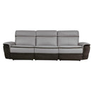 8318-3PW - (3)Power Double Reclining Sofa - Furniture Now (CA)