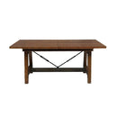 Holverson Dining Table in Rustic Brown 1715-94