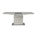 Glissand Dining Table in White & Gray 5599-71