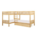 B2043CN-1T - (4) Corner Bunk Bed with Storage Boxes - Furniture Now (CA)