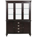 Marston Buffet with Hutch in Dark Cherry 2615DC-50-55