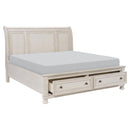 Bethel (3) Queen Platform Bed with Footboard Storage - Furniture Now (CA)