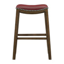 5682RED-29 - 29 Pub Height Stool, Red - Furniture Now (CA)
