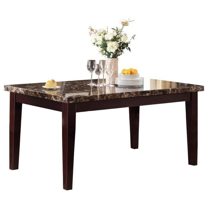 2544-64 - Dining Table, Faux Marble Top - Furniture Now (CA)