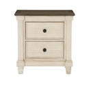 Weaver Nightstand in Two Tone 1626-4