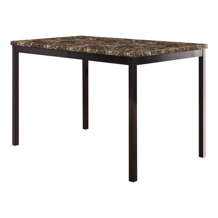 2601-48 - Dining Table, Faux Marble Top - Furniture Now (CA)