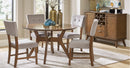 Edam Round Dining Table in Light Oak 5492-52 - Furniture Now (CA)