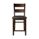 Mantello Counter Height Chair in Cherry (Set of 2)