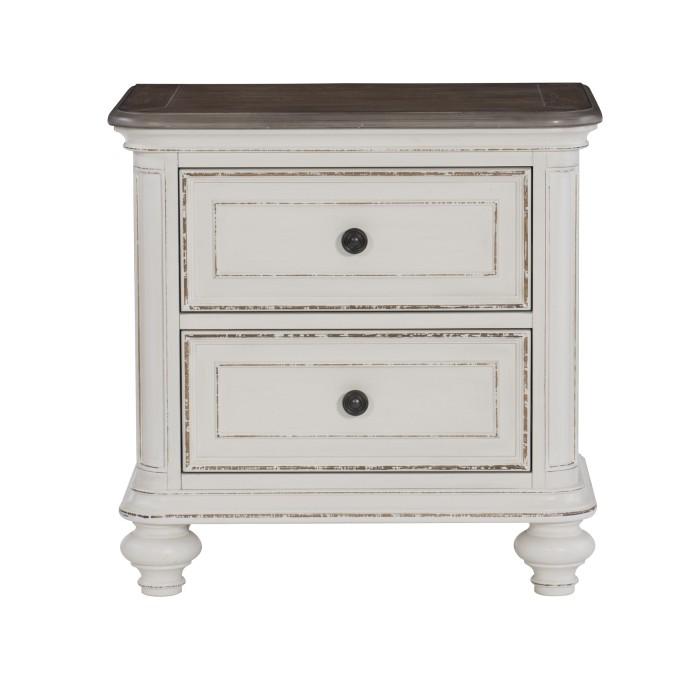 Baylesford Nightstand in Two Tone 1624W-4 - Furniture Now (CA)
