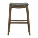 5682GRY-29 - 29 Pub Height Stool, Gray - Furniture Now (CA)