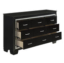 Allura Dresser in Black 1916BK-5 - Furniture Now (CA)