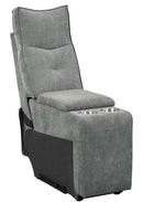 Tesoro Power Double Reclining Loveseat in Dark Gray 9509DG-2CNPWH