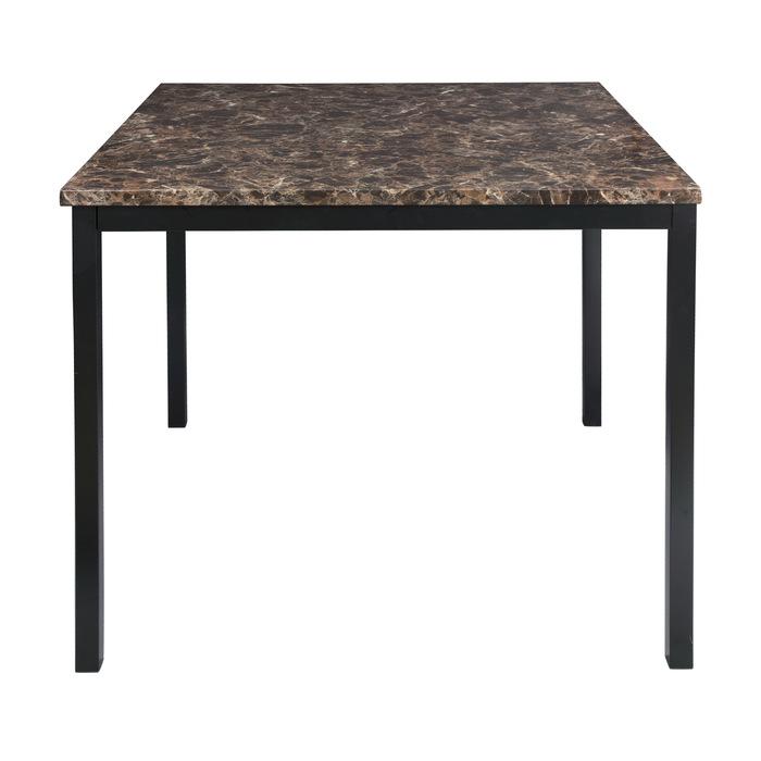 2601-36 - Counter Height Table, Faux Marble Top - Furniture Now (CA)