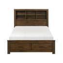 1592F-1-Bedroom (3) Full Platform Bed with Footboard Storage - Furniture Now (CA)