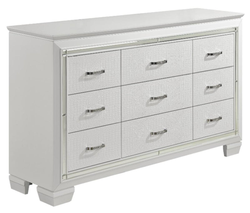 Allura Dresser in White 1916W-5 - Furniture Now (CA)