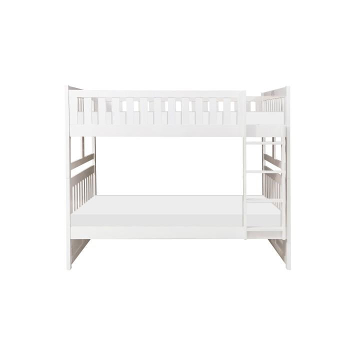 Galen Full/Full Bunk Bed in White B2053FFW-1